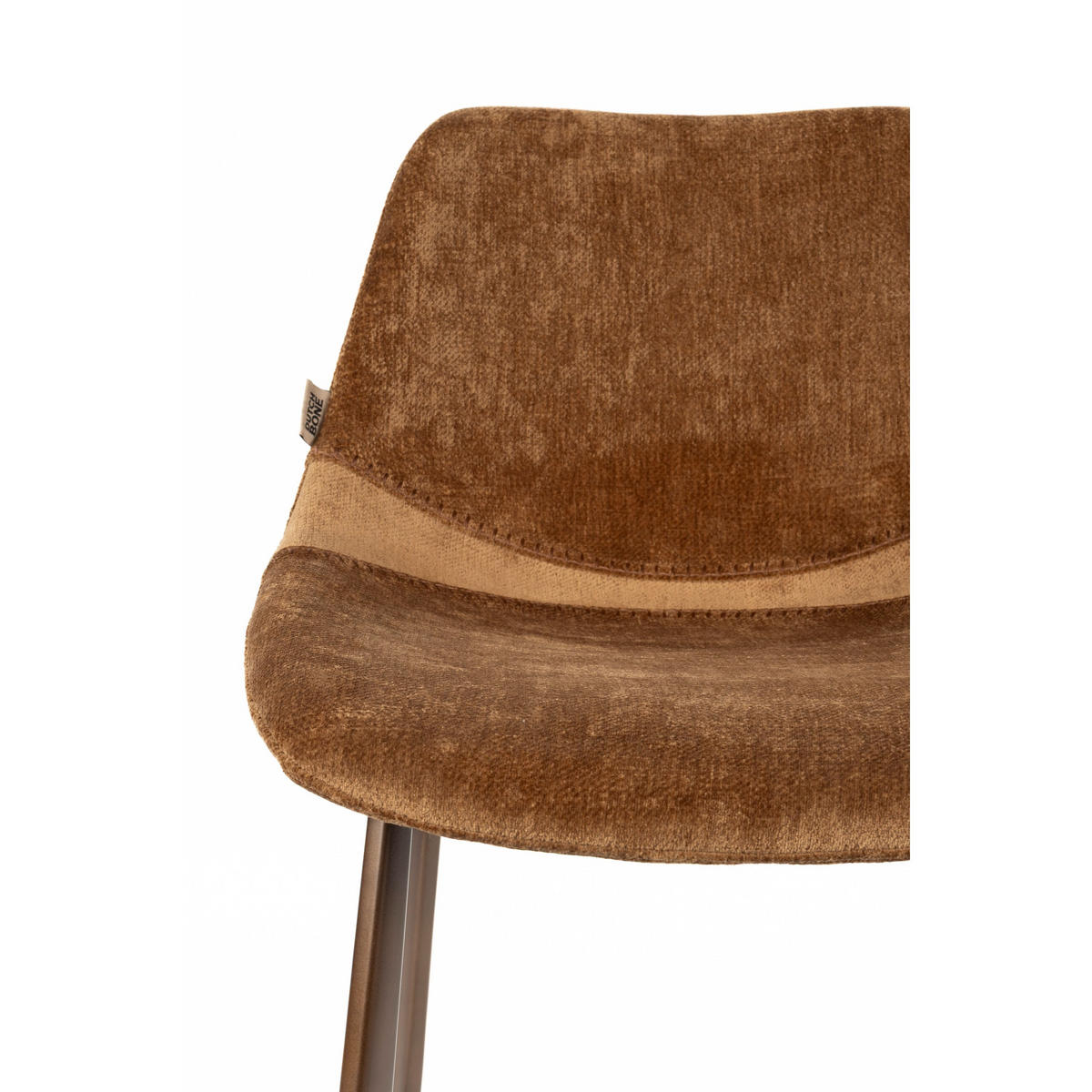 BARHOCKER Franky Cognac - 2 er Set - Cognac, Kunststoff (50/106/54cm) - Dutchbone