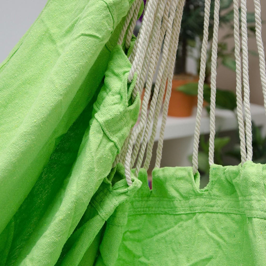 Thumbnail - Amanka XL, Grün, Textil, Formgebogen, 140x210x160 cm, Gartenmöbel, Hängesessel