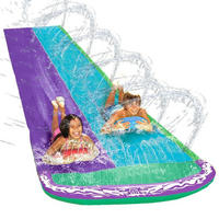 WASSERRUTSCHMATTE aufblasbar 480/145 cm - Multicolor, Kunststoff (145/480cm)