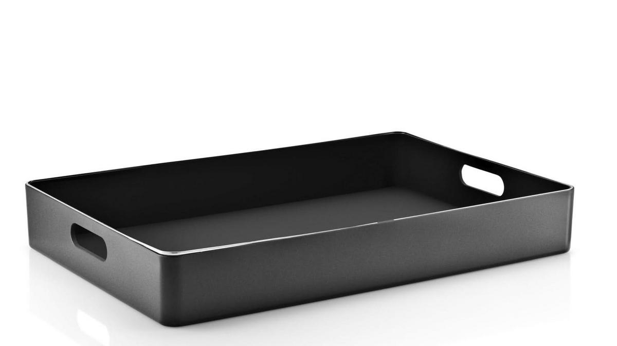 TABLETT Schwarz - Schwarz, Metall (34/7/50cm) - Eva Solo