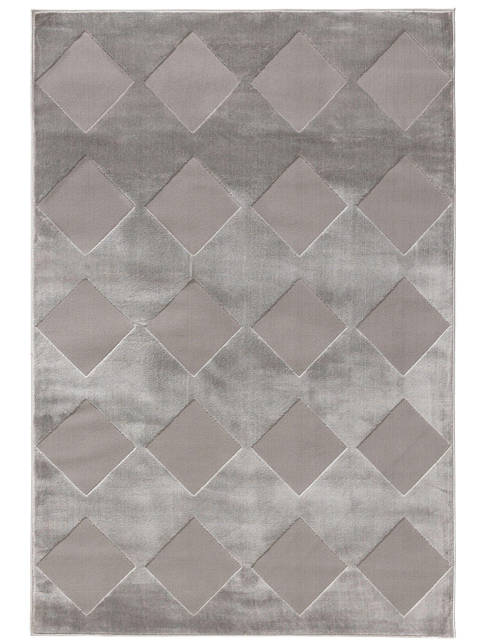 TEPPICH Claire Grau 200x300 cm - Grau, Kunststoff (200/300cm) - benuta