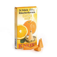 RÄUCHERKERZEN Orange 24er Packung - Multicolor, Holz (6.5/2.3/12.5cm)