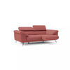 LINEARSOFA Donatello - Kirschrot, Metall (183/76/102cm) - Divani.store
