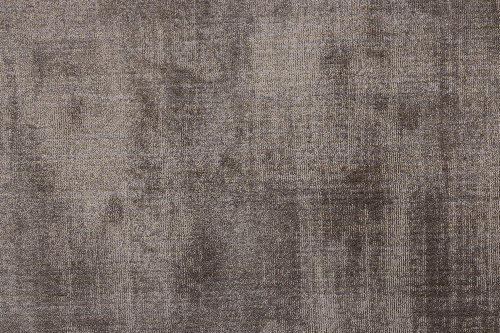 VISKOSETEPPICH Star 190x190 cm - Grau, Textil (190/190cm) - THEKO