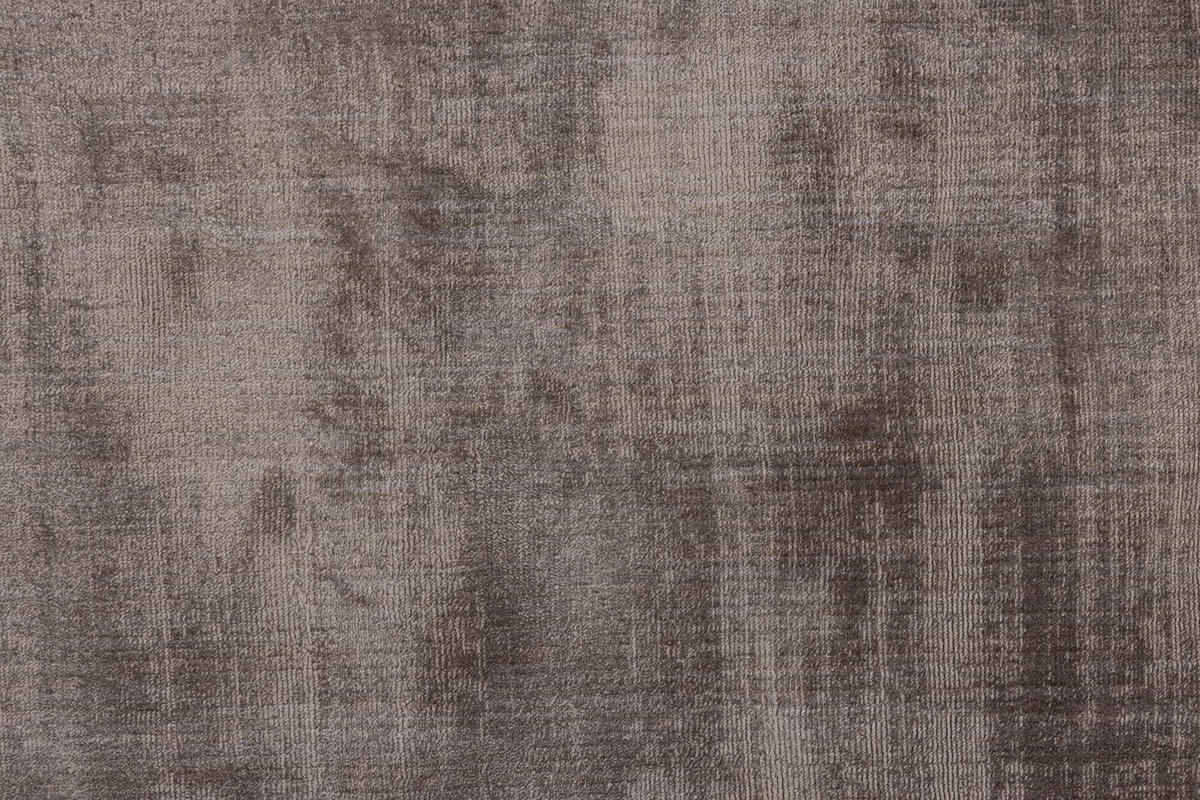 VISKOSETEPPICH Star 190x190 cm - Grau, Textil (190/190cm) - THEKO