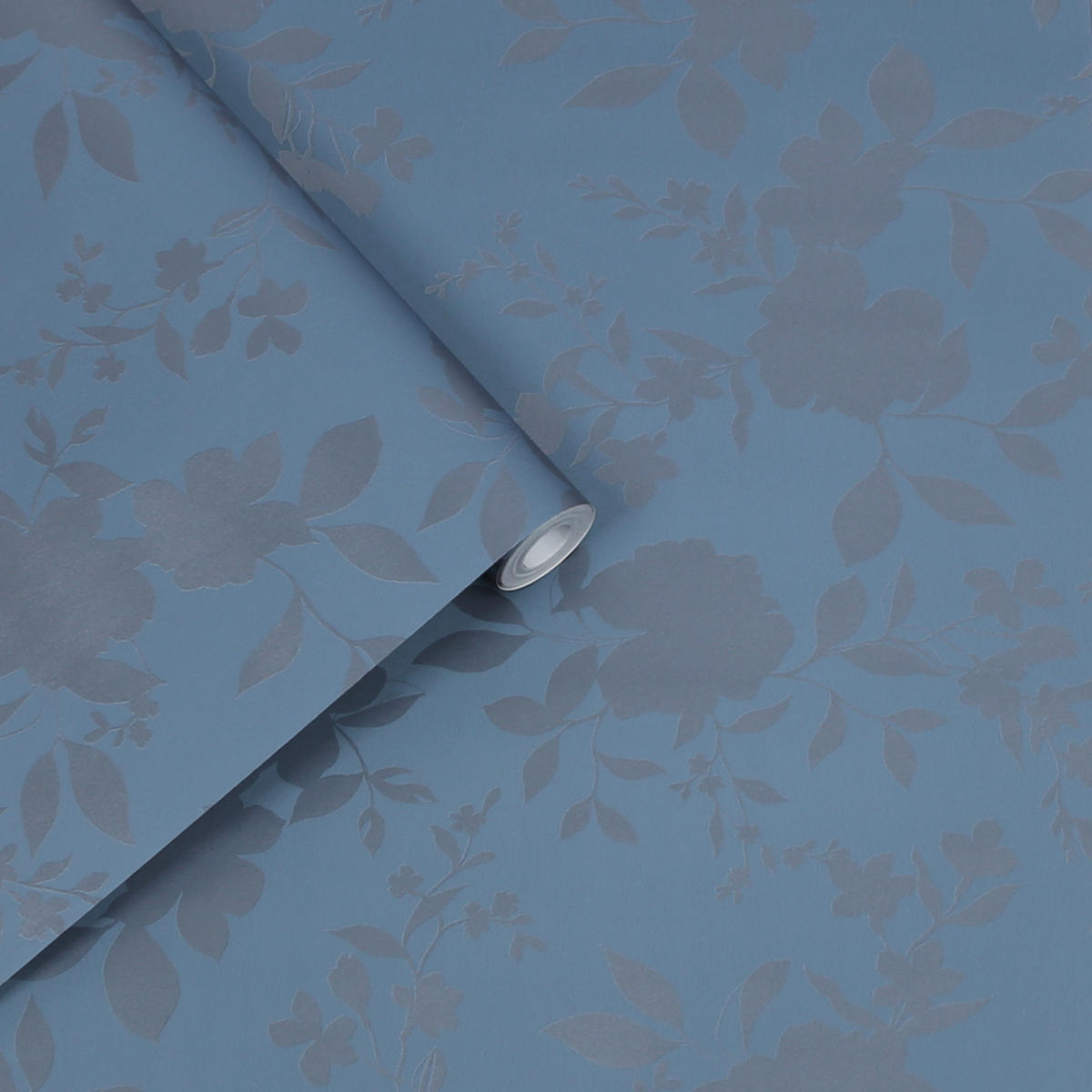 VLIESTAPETE Westbourne Mitternachtsblau | Dunkelblau | Blumen| 10mx52cm - Blau, Papier/Kunststoff (52/1000cm) - Graham & Brown