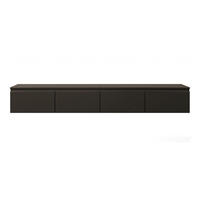 TV-LOWBOARD Bemmi Schwarz 200/28/32 cm - Schwarz, Holzwerkstoff (200/28.4/31.8cm) - Selsey