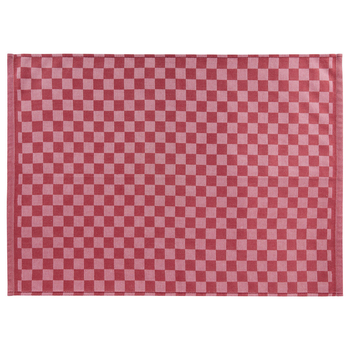KÜCHENTUCH (3er-Set) Checker Style - Rot, Textil (14/18cm) - Butlers