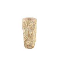 TOPF Alexio Beige 16/16/30cm - Beige, Stein (30cm) - PTMD Collection