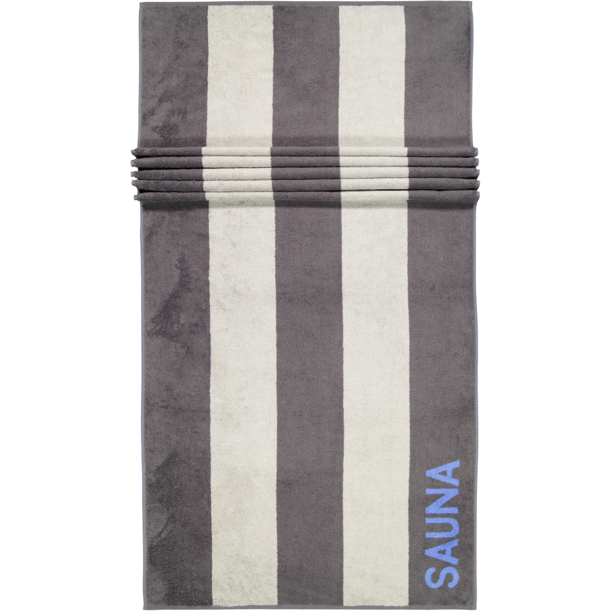 SAUNATUCH SAUNATUCH 599 ANTHRAZIT-GRAU - 71 - Grau, Textil (80/200cm) - Cawö