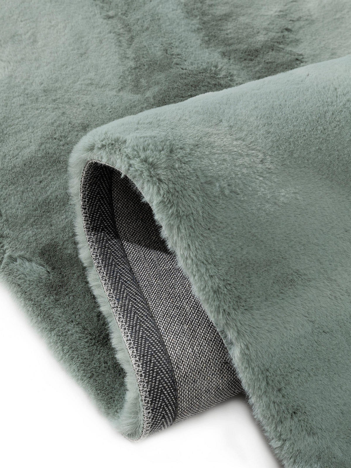 KUNSTFELL-TEPPICH Dave Mint 160x230 cm - Mintgrün, Textil (160/230cm) - benuta Nest