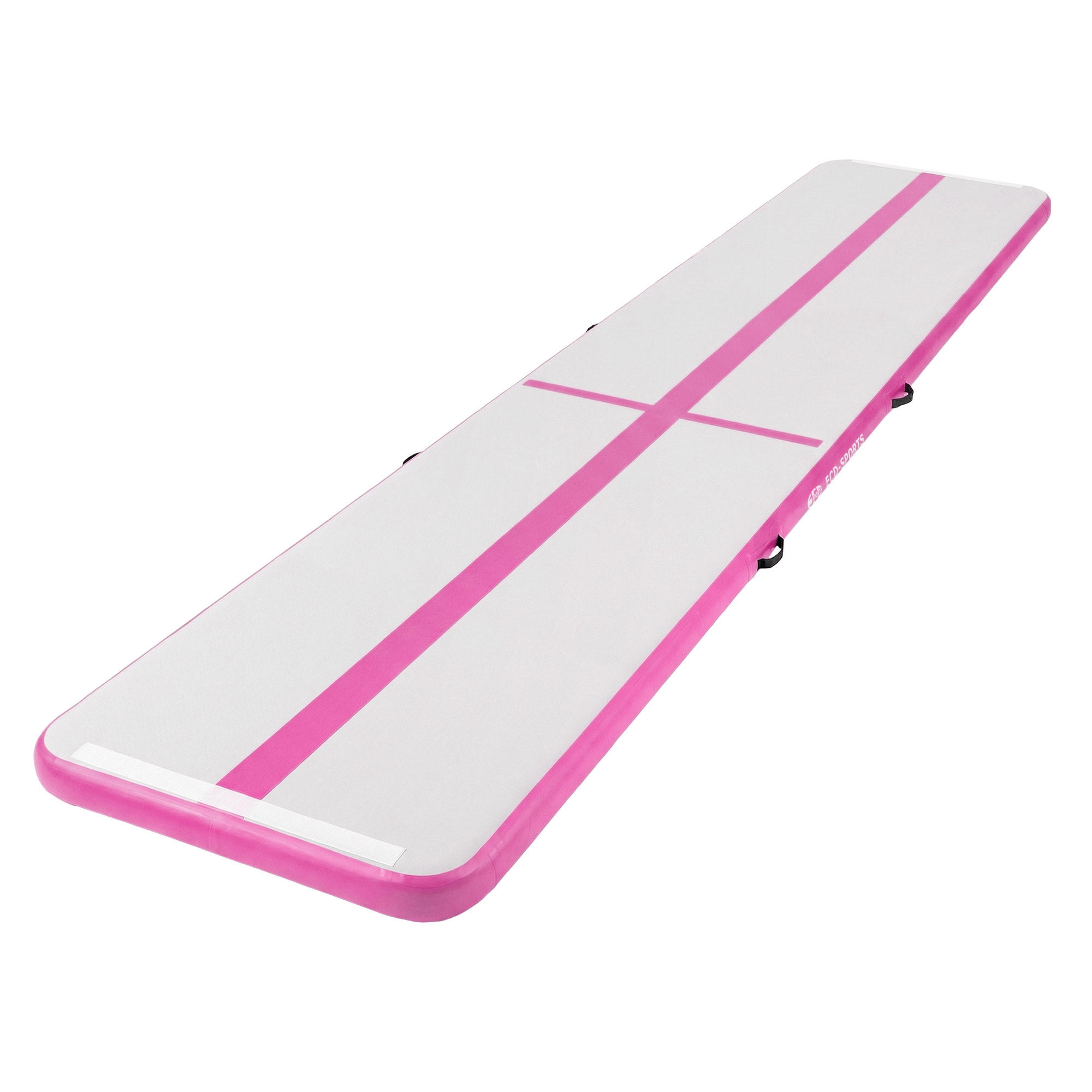 ECD-Germany NAFUKOVACÍ gymnastická podložka Airtrack 500x100x10 cm růžová