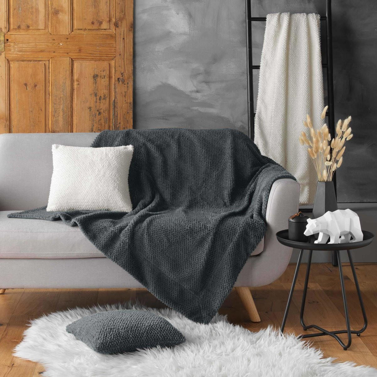 TAGESDECKE Iceberg 125/150 cm - Weiß, Textil (125/150cm) - Douceur d´intérieur