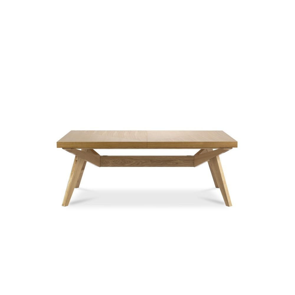 ESSTISCH VERSO Ausziehbar 160 - 260 / 100 x 76 cm - Eichefarben, Holz (160/100/76cm) - MASSENO