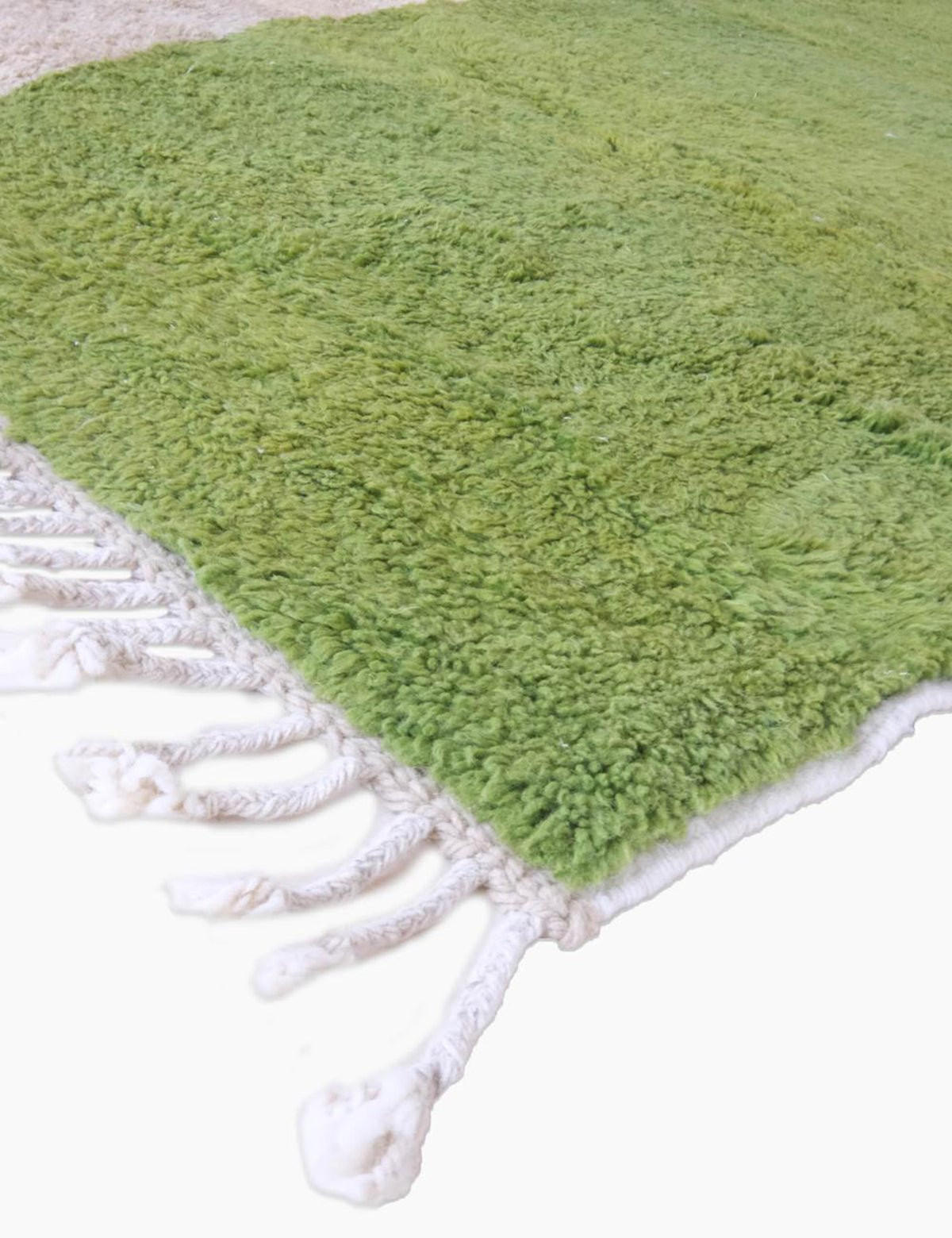 BERBERTEPPICH mit Linienmuster 250x 342 cm - Grün, Naturmaterialien (250/342cm) - AFK Living