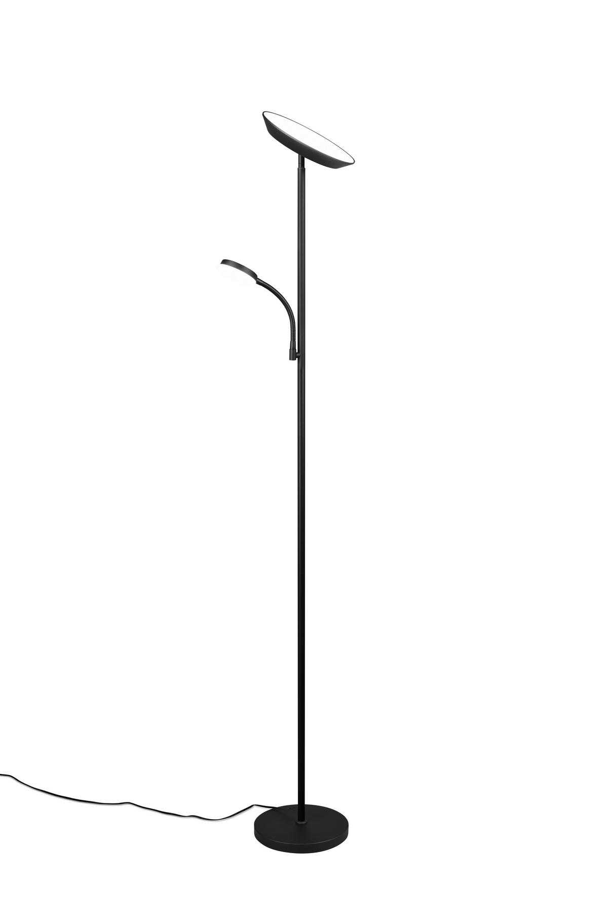 STEHLAMPE SPECTER - Schwarz - 25/25/178 cm - Schwarz, Metall (25/25/178cm) - Trio Leuchten