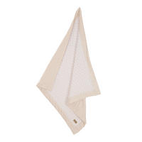 BABYDECKE 80 x 80 cm Frosty Almond - Beige - Beige, Textil (80/80cm) - Roba