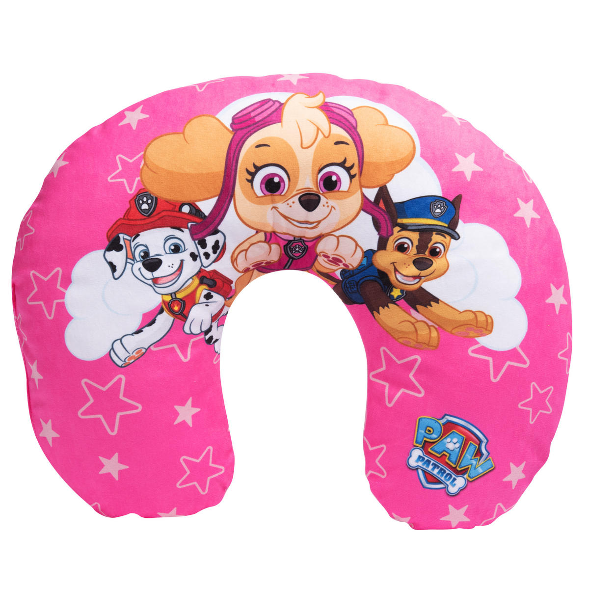 NACKENKISSEN Paw Patrol Pink 35 x 30 cm - Pink, Textil (35/30cm) - Paw Patrol