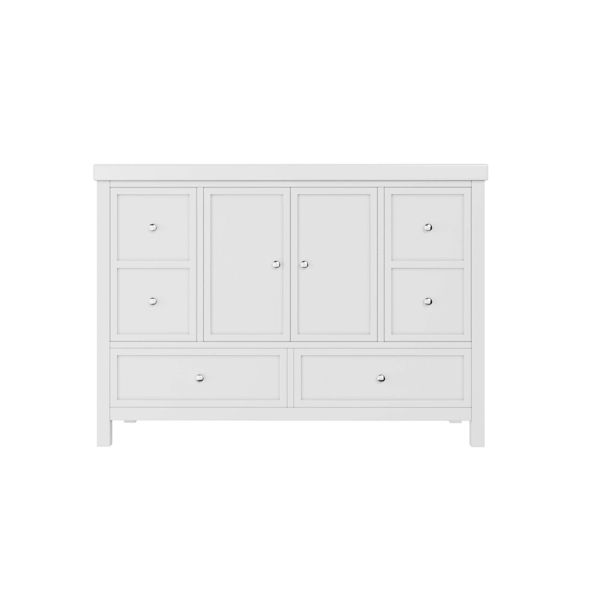 WASCHTISCH Weiß 120/50/86.5 cm - Weiß, Holz (120/86.5/50cm) - PANGIVO