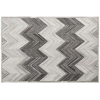 KURZFLOR-TEPPICH Aytepe 230/160 cm - Grau, Fell (160/230cm) - Beliani