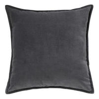 DEKOKISSEN Cotton Velvet - Anthrazit, Textil (45/60cm) - BUTLERS