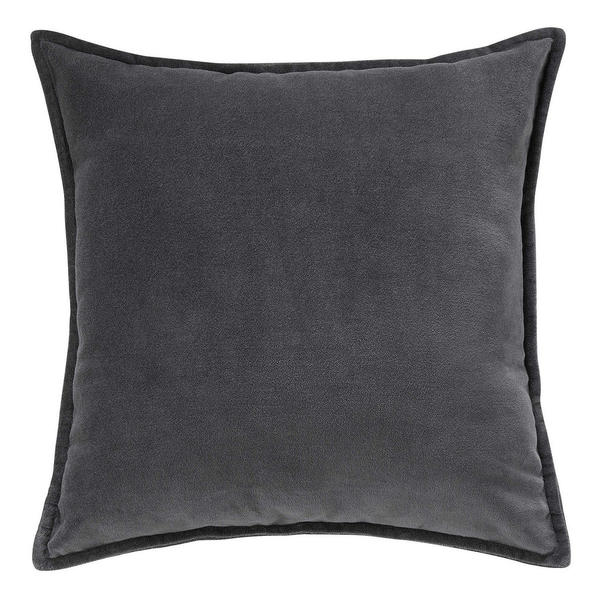DEKOKISSEN Cotton Velvet - Anthrazit, Textil (45/60cm) - BUTLERS