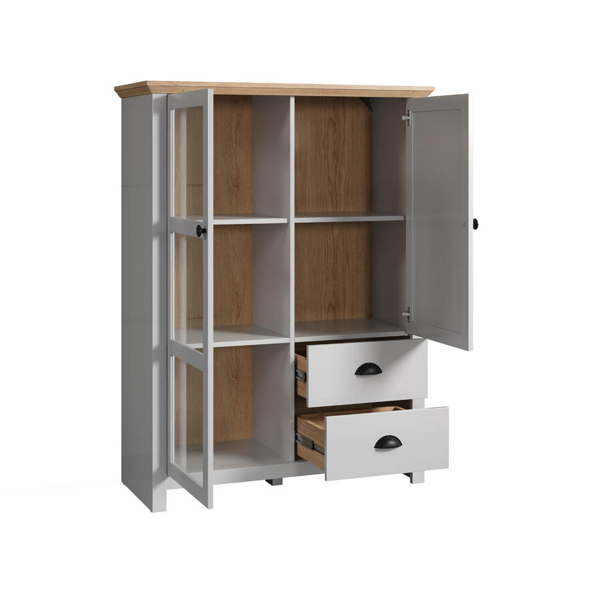 HIGHBOARD Landside Grau - Grau, Holzwerkstoff (97/130/41cm) - ebuy24