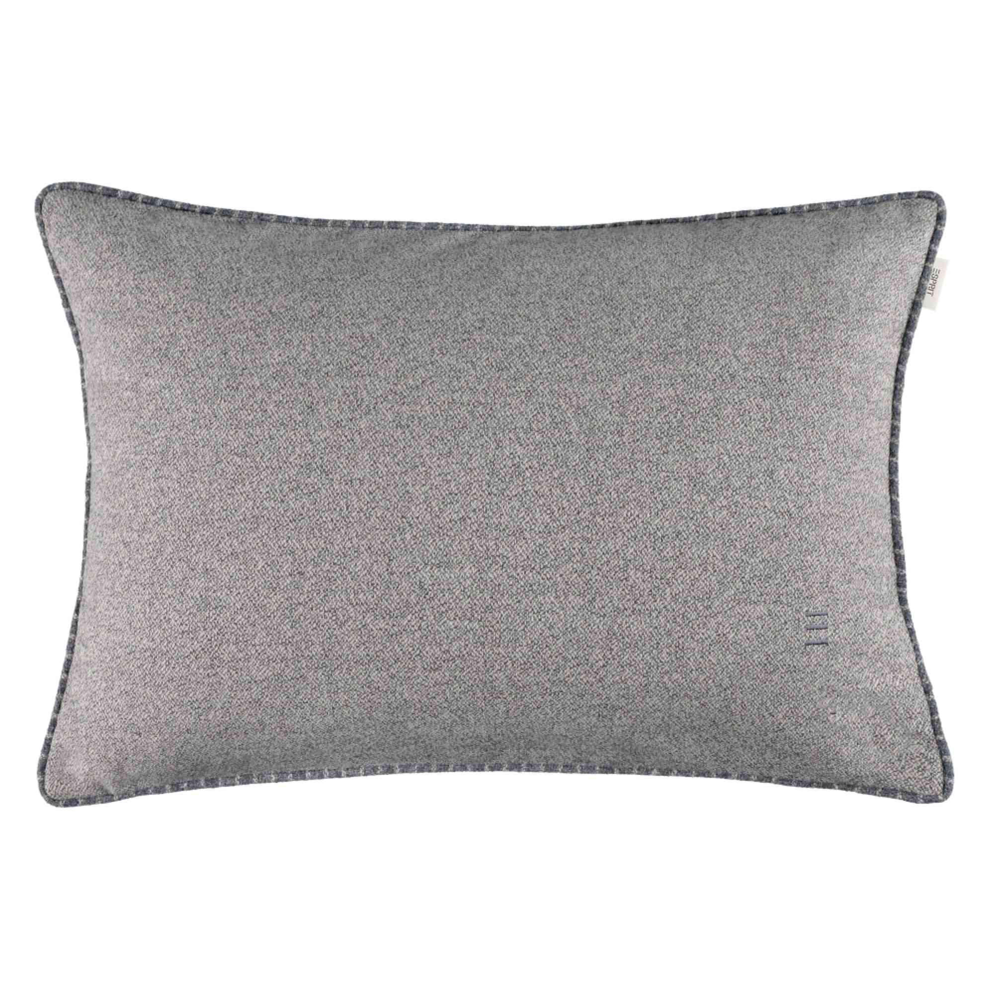 ZIERKISSENHÜLLE DEKOKISSENHÜLLE FUN 2er Set - Grau, Textil (58/38cm) - Esprit