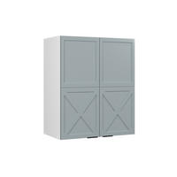 HÄNGESCHRANK Fame-Line Hellblau-grau 60 cm - Blaugrau/Weiß, Holzwerkstoff (60/72/34.1cm) - Vicco