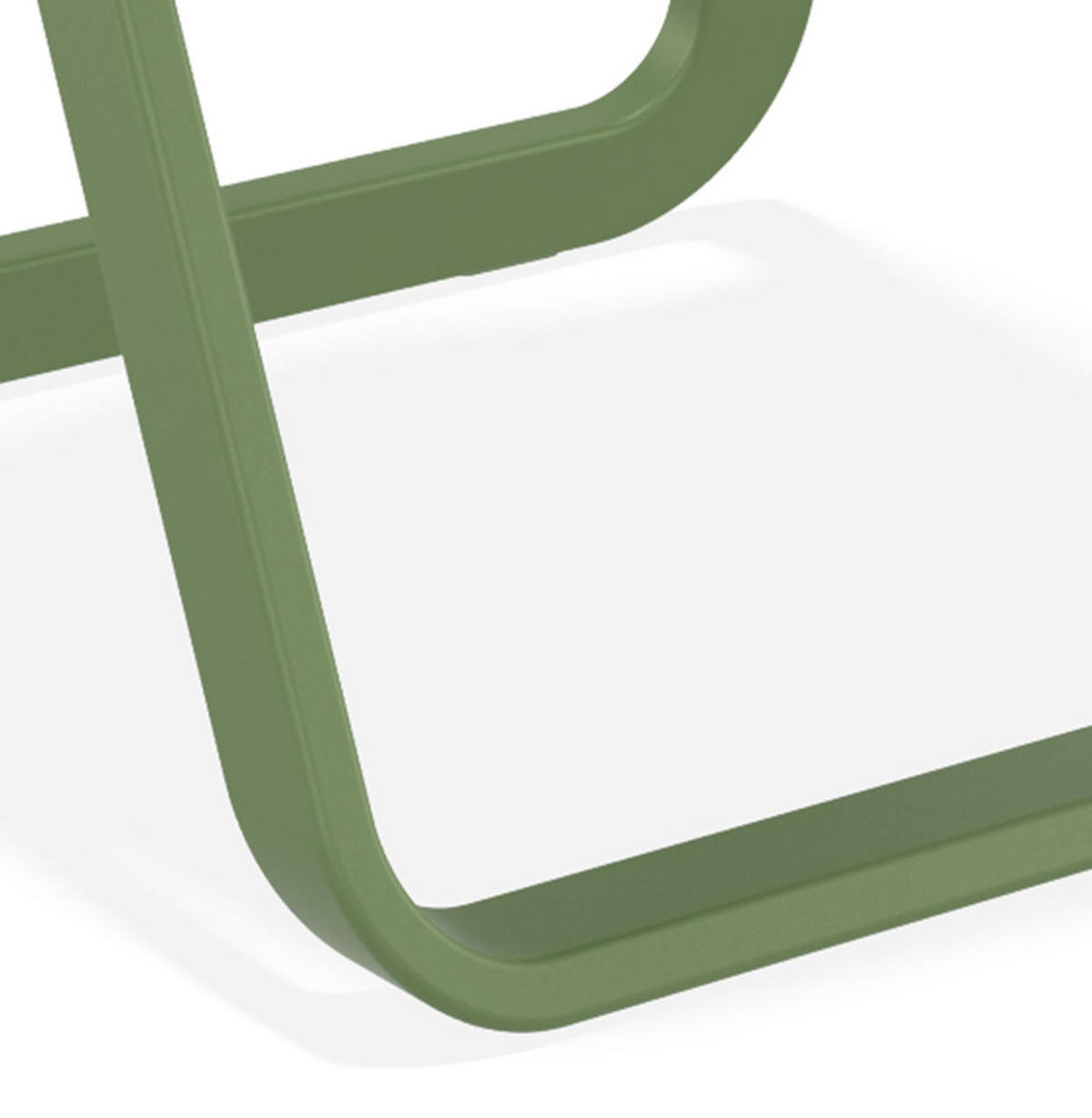 KLAPPSTUHL SLAG Grün - Olivgrün, Kunststoff (48/45/48cm) - Légia Home