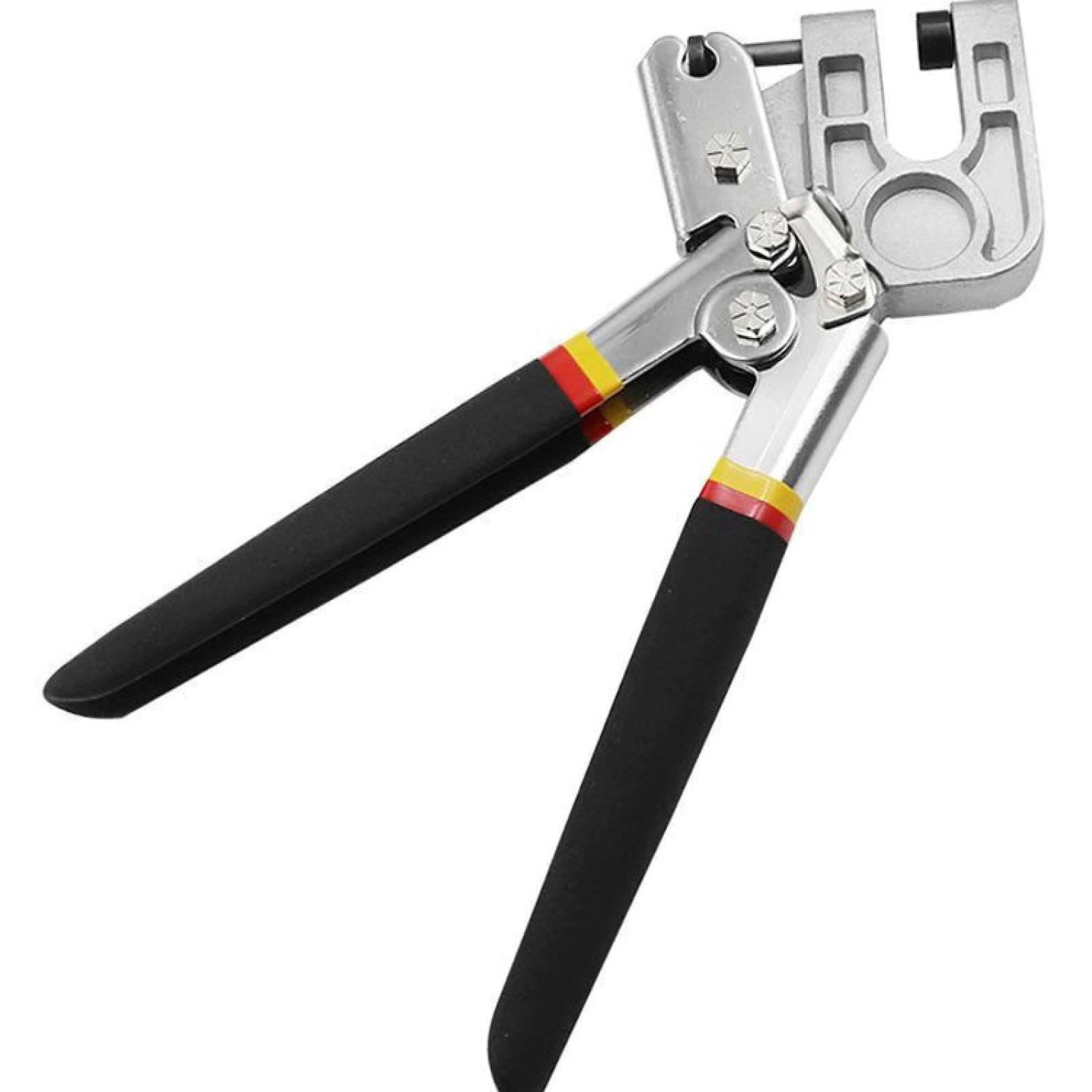 CRIMPZANGE – (0,4–0,5 mm), zum Stanzen von Montagelöchern - Schwarz, Metall (26.3/7.5/1.6cm) - DCA