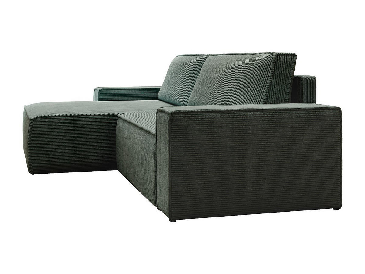 SOFA - 4 Personen - samt - tannengrün Amelia - Waldgrün, Textil (267/85/160cm) - Vente-Unique