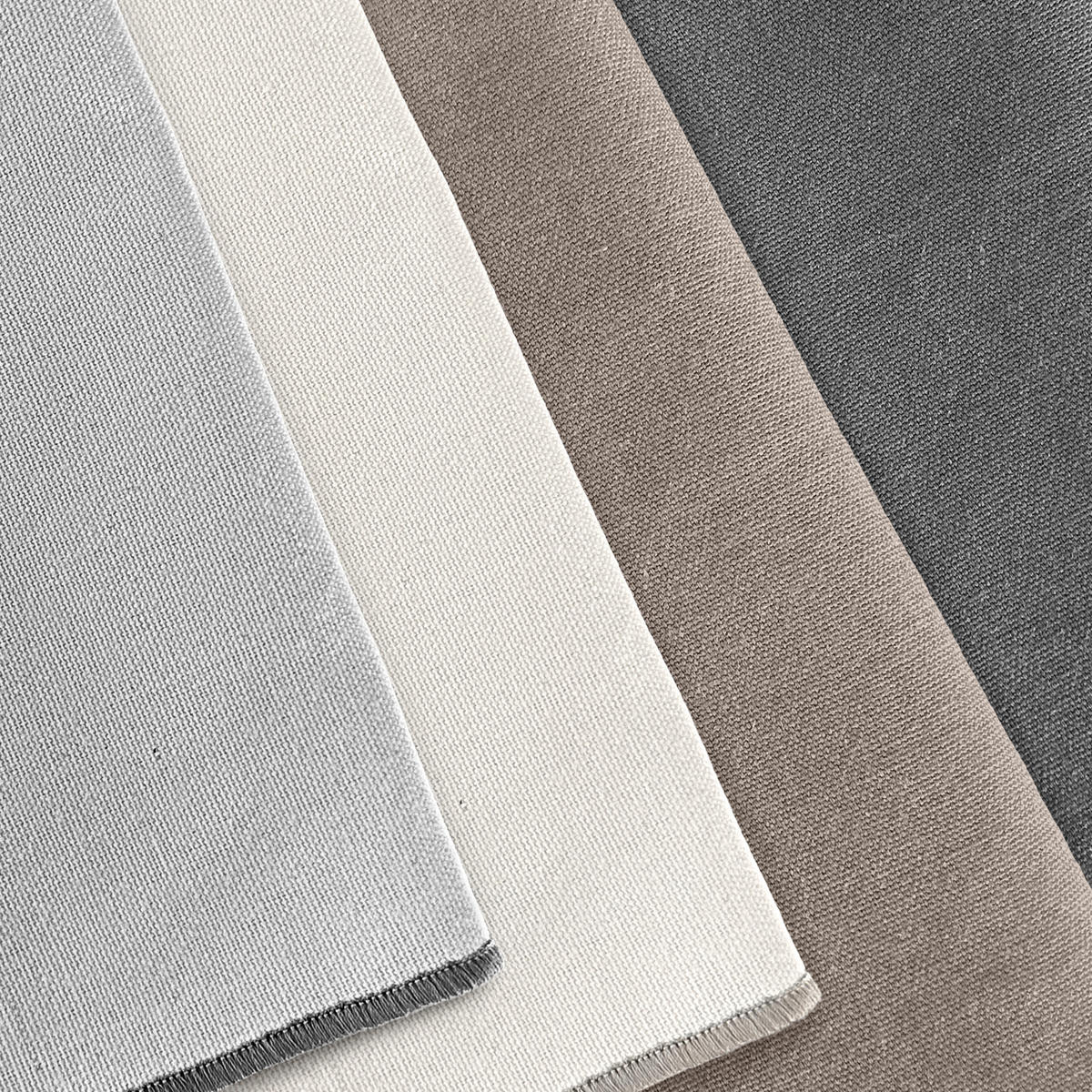 STOFFSERVIETTEN aus Baumwolle 6er-Set - Creme, Textil (45/45cm) - Miqio Design