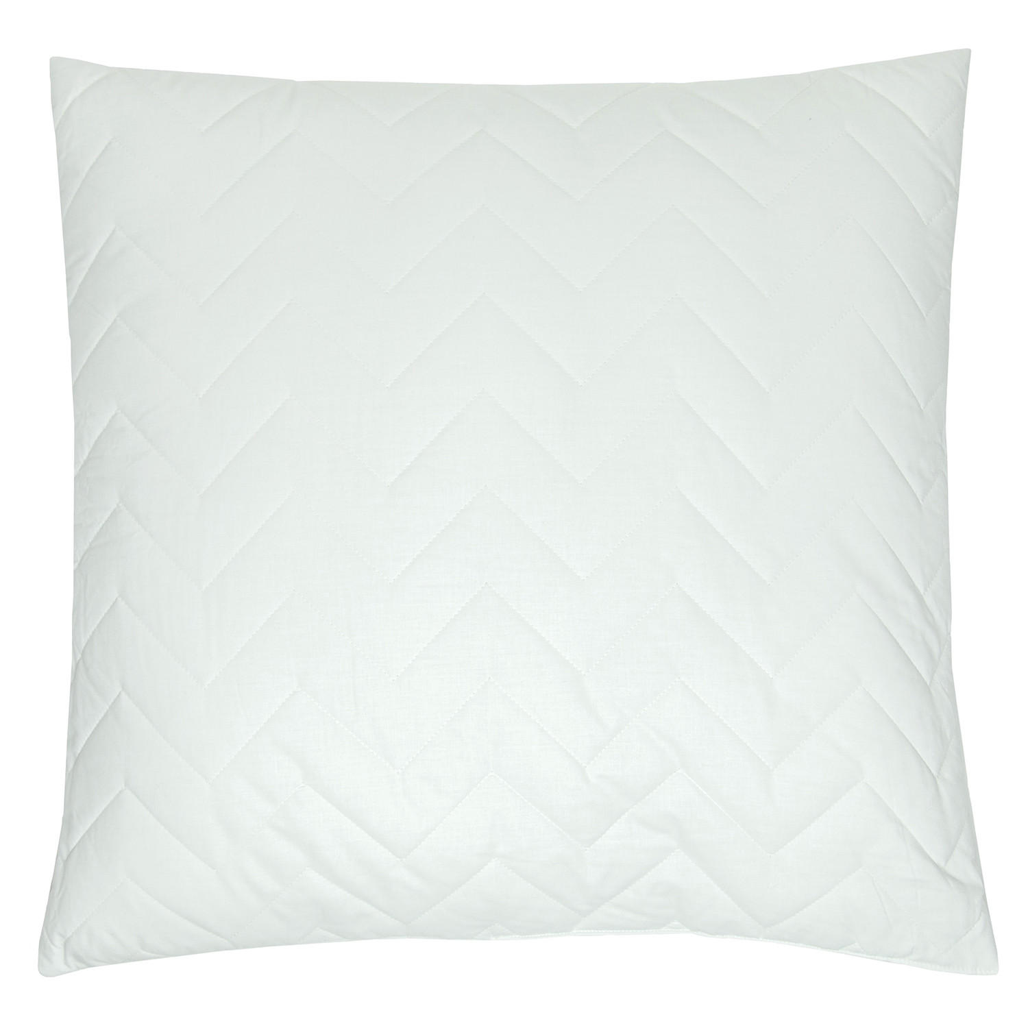 KISSEN, 80x80 cm, 50% Polyester, 50% Baumwolle, Weiß - Weiß, Textil (80/80cm) - Zollner