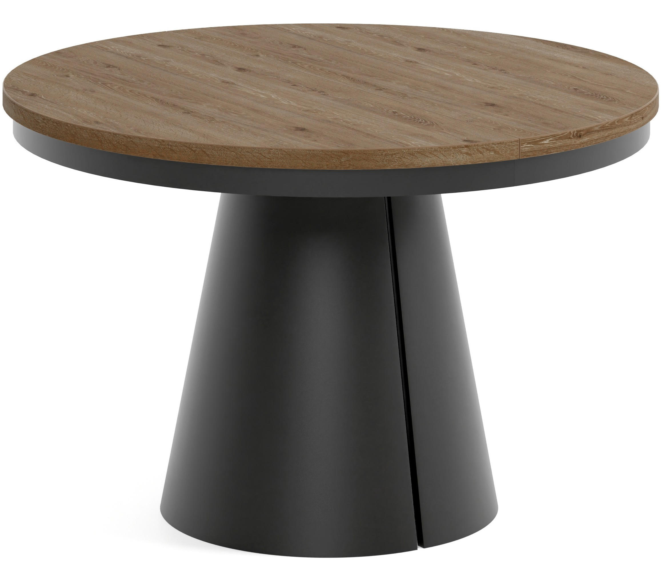 TISCH Schwarz ALMA Ausziehbar 120/196 cm - Schwarz, Holzwerkstoff (2/120/76cm) - Sepro Meble
