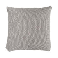 KISSENBEZUG Zaldar - Hellgrau, Kunststoff (45/45cm) - home&you