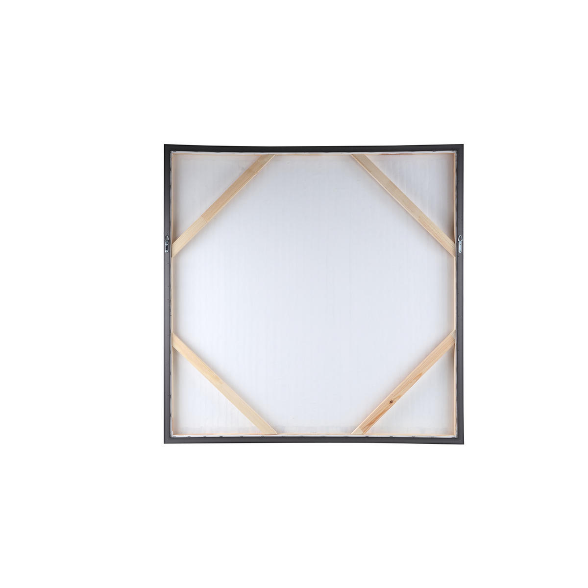 WANDPANEEL Gustas Braun 102.5/4.5/102.5cm - Braun, Kunststoff (4.5/102.5/102.5cm) - PTMD Collection