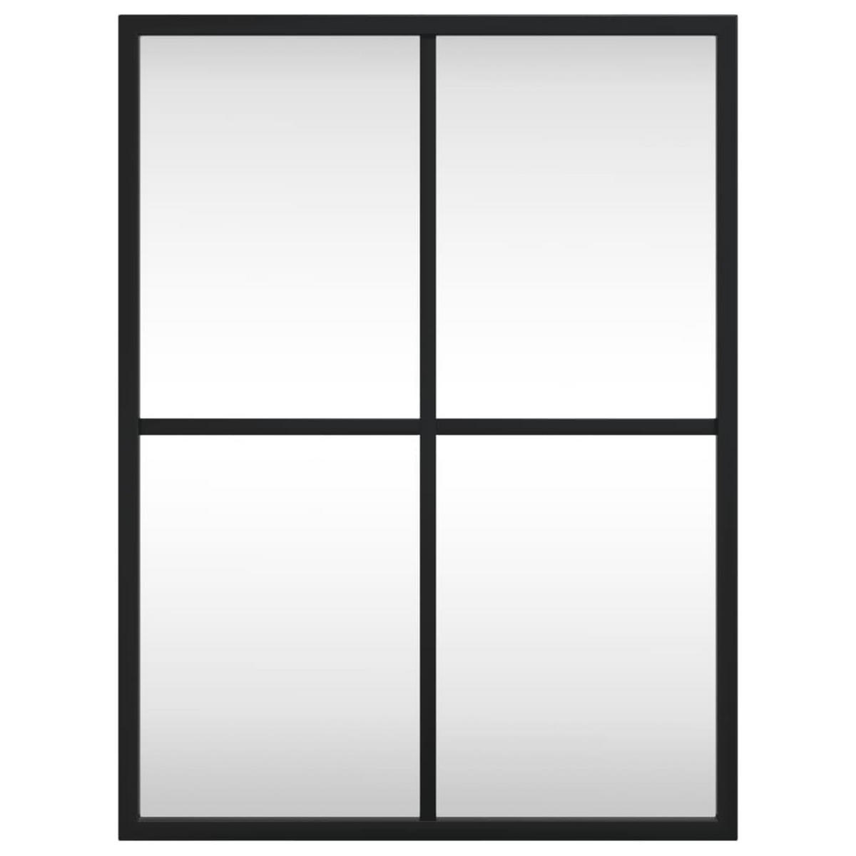 WANDSPIEGEL Schwarz 30x40 cm Rechteckig Eisen - Schwarz, Metall (30/40/40cm) - furnicato