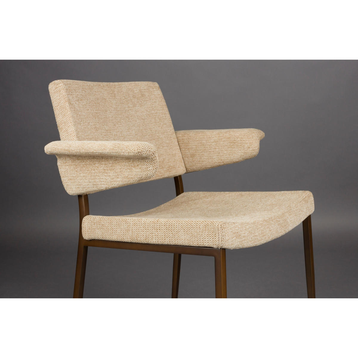 ESSZIMMERSTUHL Portland Beige - 2 er Set - Beige, Kunststoff (59.5/81.5/57.5cm) - Dutchbone