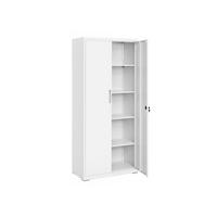 AKTENSCHRANK BOGOTA - Grau, Metall (80/180/40cm) - Hansiro