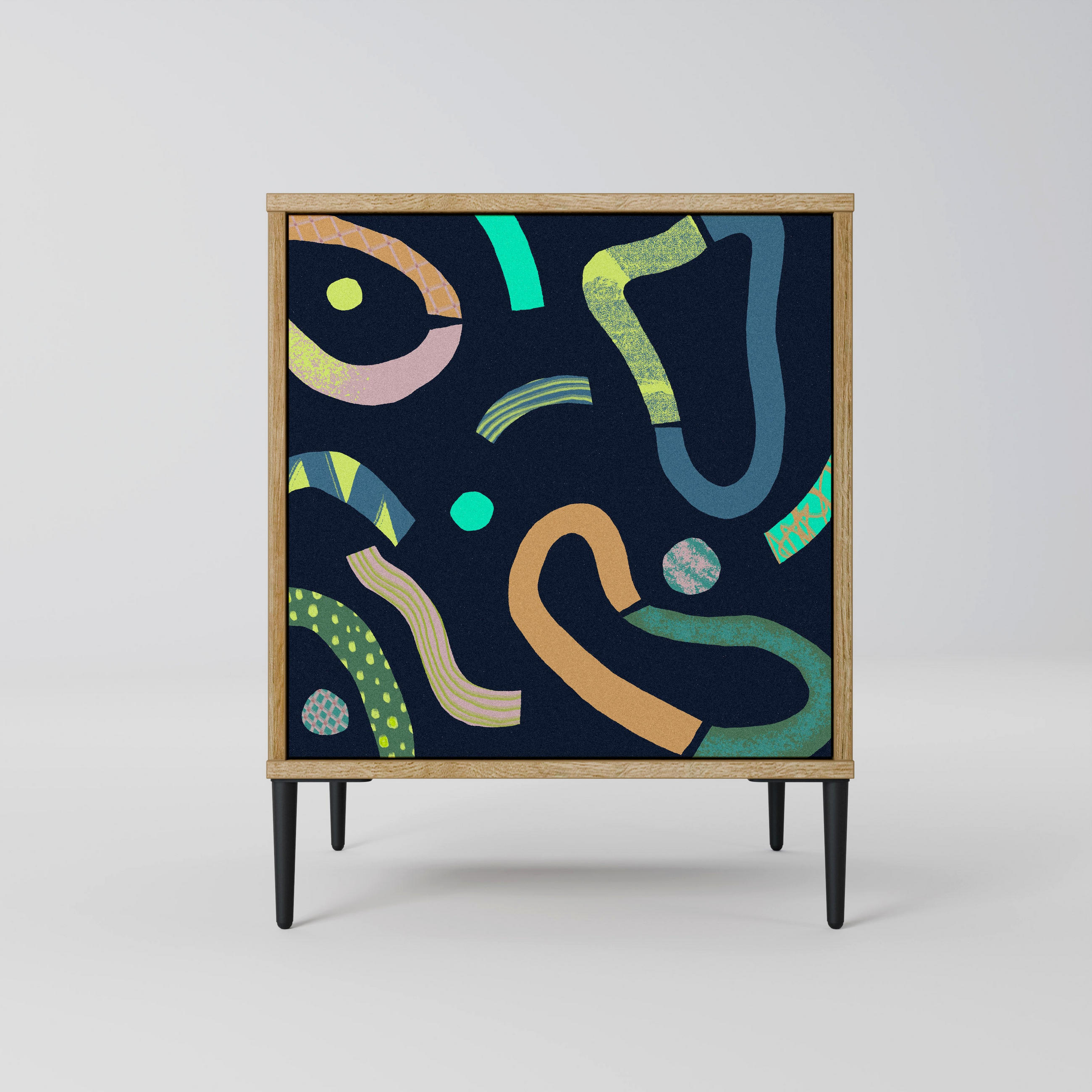 SpaceRebels Sideboard Eiche 57.5x72.5x42 cm