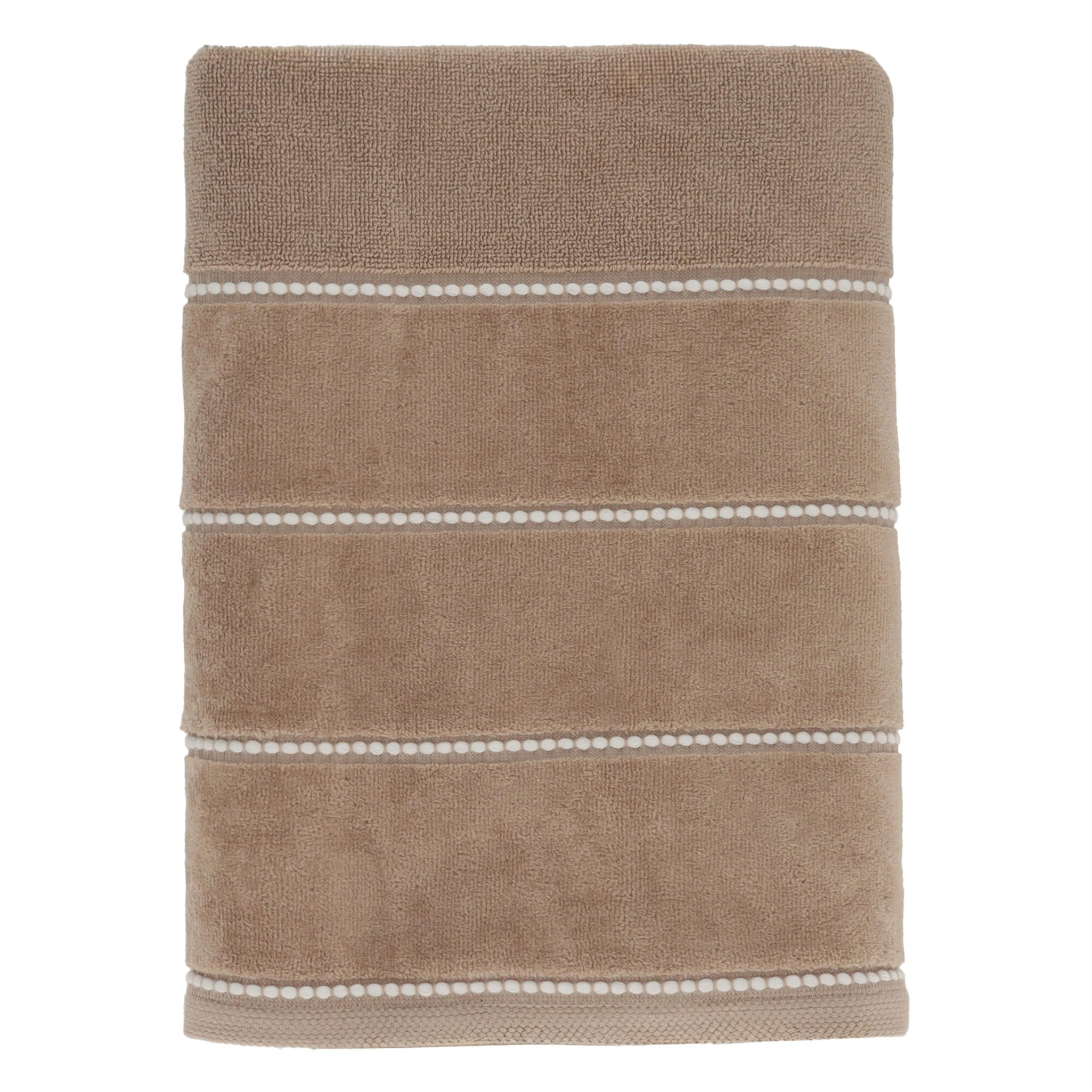 DUSCHTUCH Velly - Beige, Textil (70/130cm) - home&you
