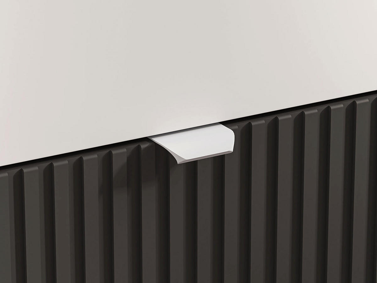 KOMMODE – 138 cm – Torino – Weiß - Weiß, Holzwerkstoff (138/86/40cm) - hi-markt