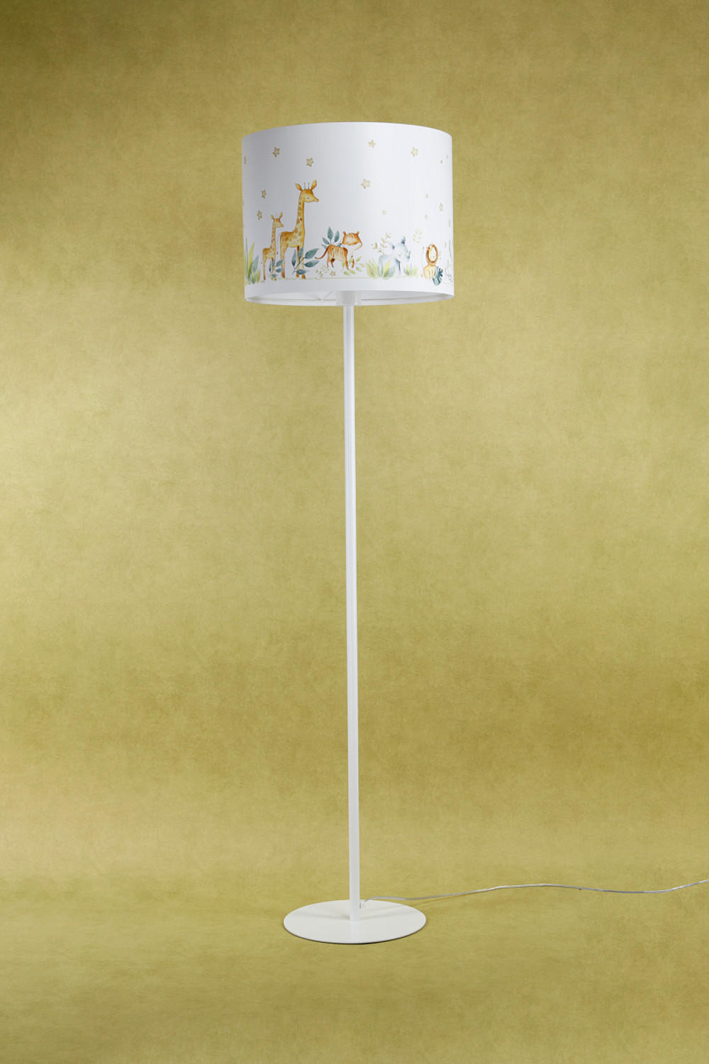STEHLAMPE Bunt 40/30 cm - Multicolor/Weiß, Kunststoff (30/40/30cm) - KUNSTLOFT