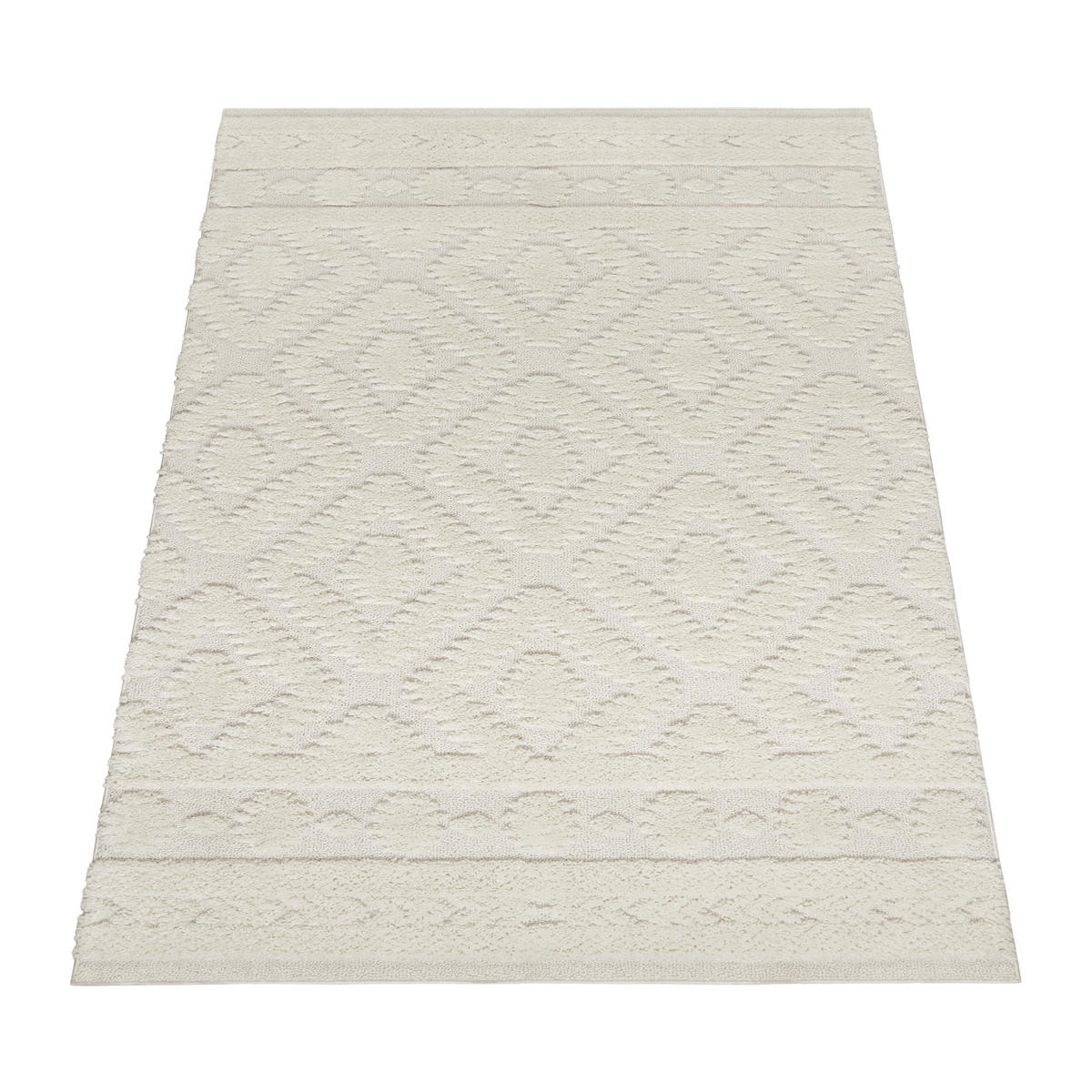 HOCHFLORTEPPICH 200/280 cm Genua 748 - Creme, Textil (200/280cm) - Paco Home