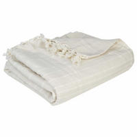 TAGESDECKE 230/250 cm - Beige, Naturmaterialien (230/250cm) - Atmosphera Createur d´interieur