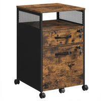 ROLLCONTAINER KIGALI - Braun, Holzwerkstoff (42/69/44cm) - Hansiro