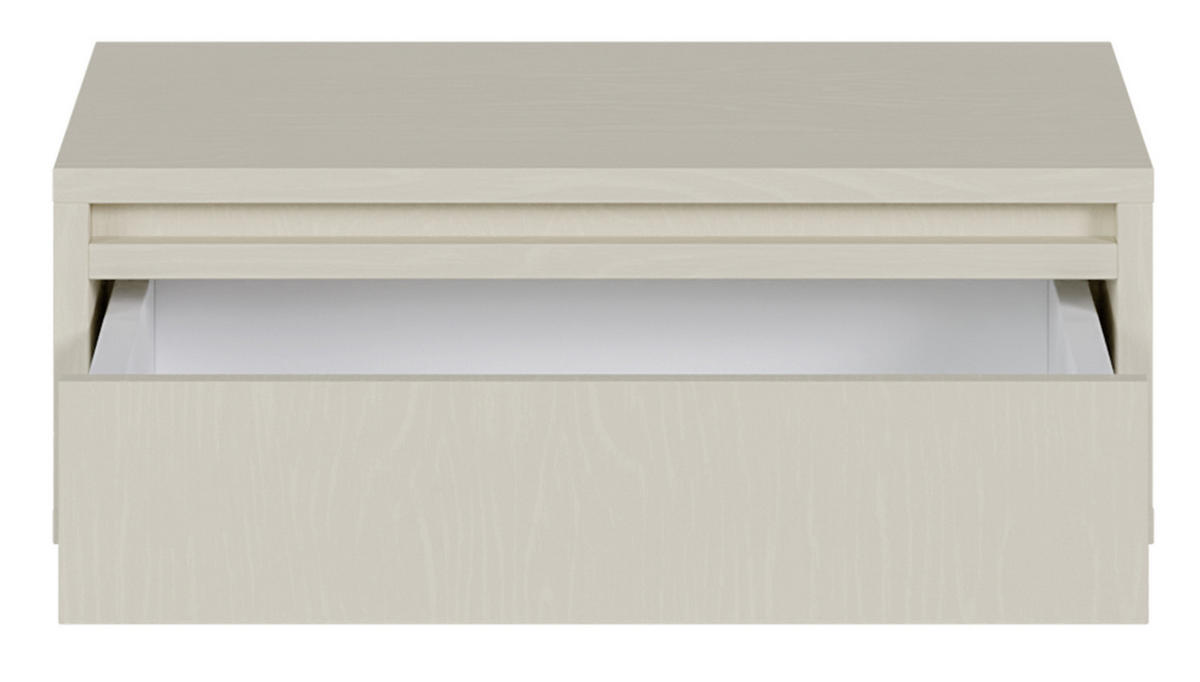 NACHTISCH Evo beige, 50 cm - Beige, Holzwerkstoff (50/17/34cm) - Selsey