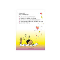 POSTKARTE Der Kleine Yogi Yogini - Karte für Dich, 10er Pack, Papier / Pappe, 10.5 cm x 15 cm - Multicolor, Papier (15/1cm) - Goebel