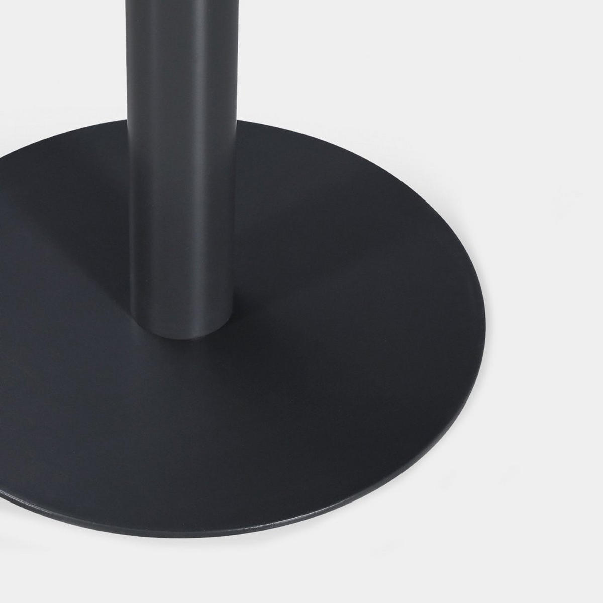 ESSTISCH Thule Grau 60 cm x 76 cm - Grau, Metall (60/60/76cm) - Klast Home